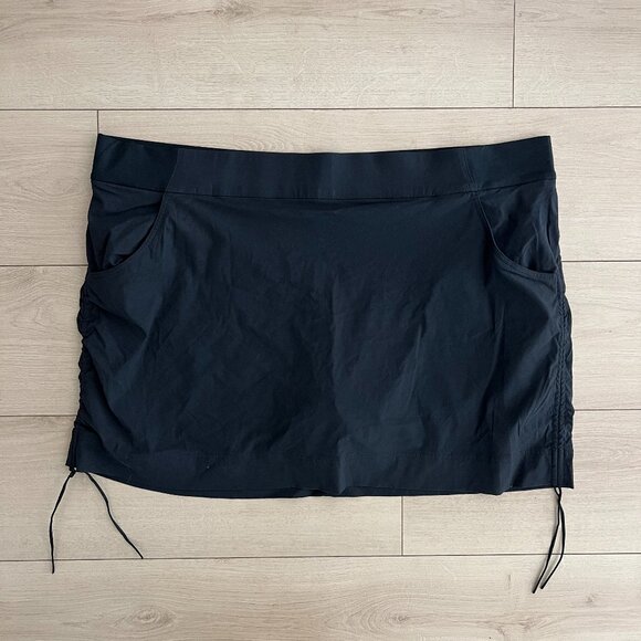 Columbia Sportswear Omni Shield Ruched Skort in Black Size 3x - Picture 1 of 5